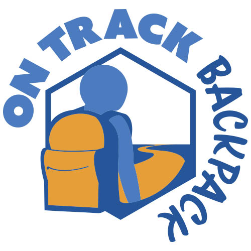 On Track Backpack Logo