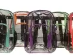 10007—17" Clear Backpacks